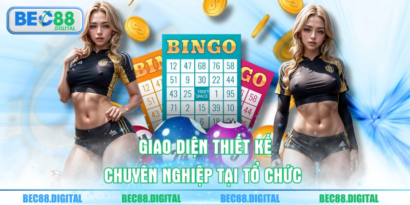 Giao diện thiết kế chuyên nghiệp tại tổ chức 